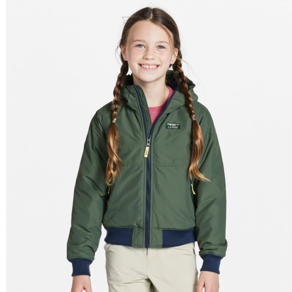 L.L. Bean Kids Warm Up Insulated Jacket, Size 5-6
